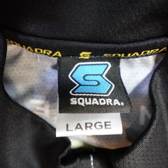 Annapolis Iron Crabs Cycling Jersey Large White Black Full Zip Squadra - Picture 8 of 9